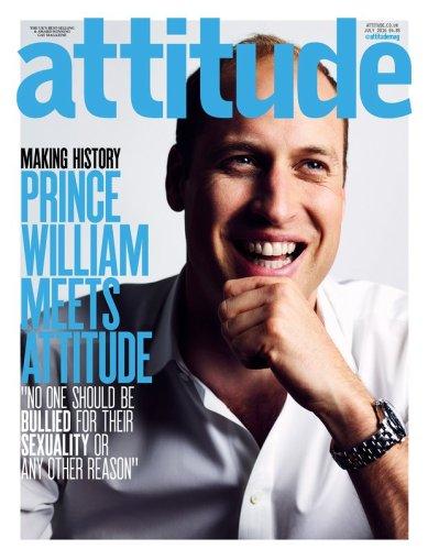 Le prince William fait la couverture d'un magazine gay