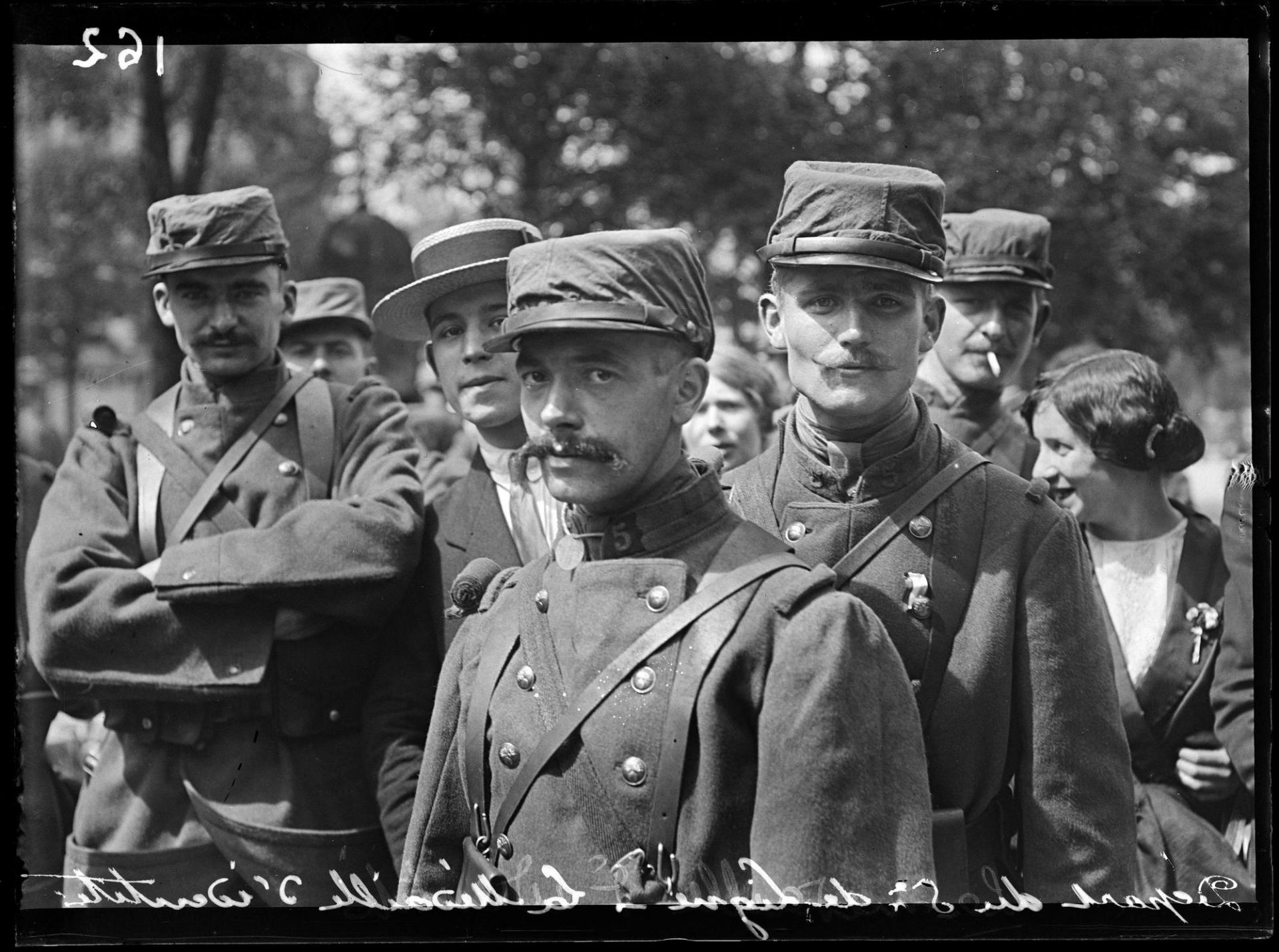Soldats francais en 1914