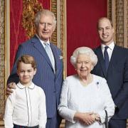 Charles, William, George, Elizabeth II