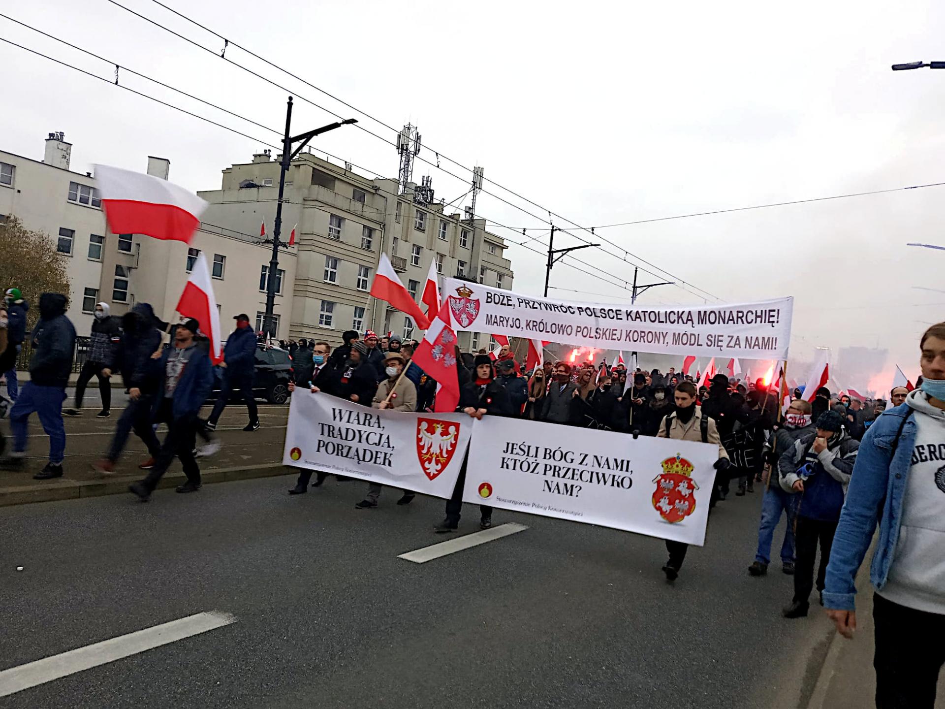 Les monarchistes marchent le 11 novembre