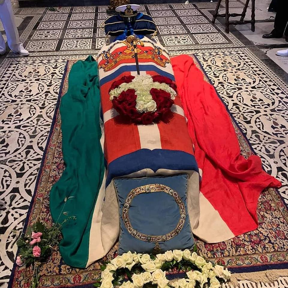 Cercueil du prince Amedeo de Savoie -Aoste Photos@Stefano Carlucci et Stefano Valieri
