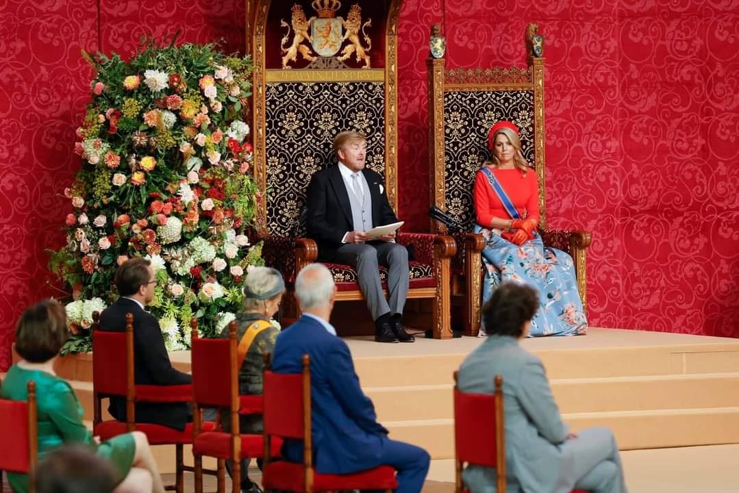 Le roi et la reine des Pays-Bas. photos@Patrickvankatwijk -getty images