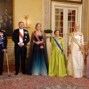 Les rois des Pays-Bas et de Norvège, leurs épouse @Koninklijk Huis