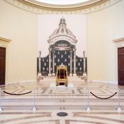Salle du trône au palais Elizabeth