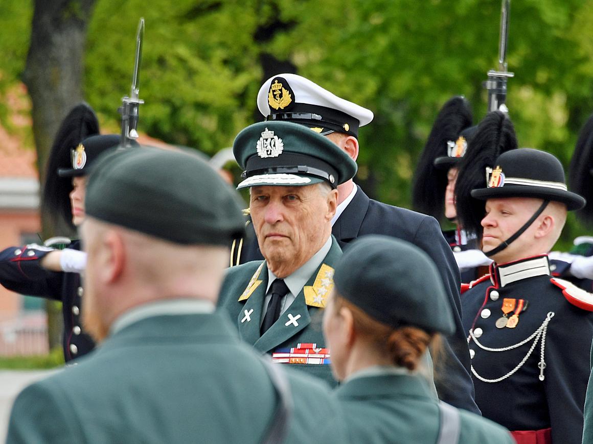 Le roi de Norvège Harald V  PhotoLise Åserud, NTB scanpix