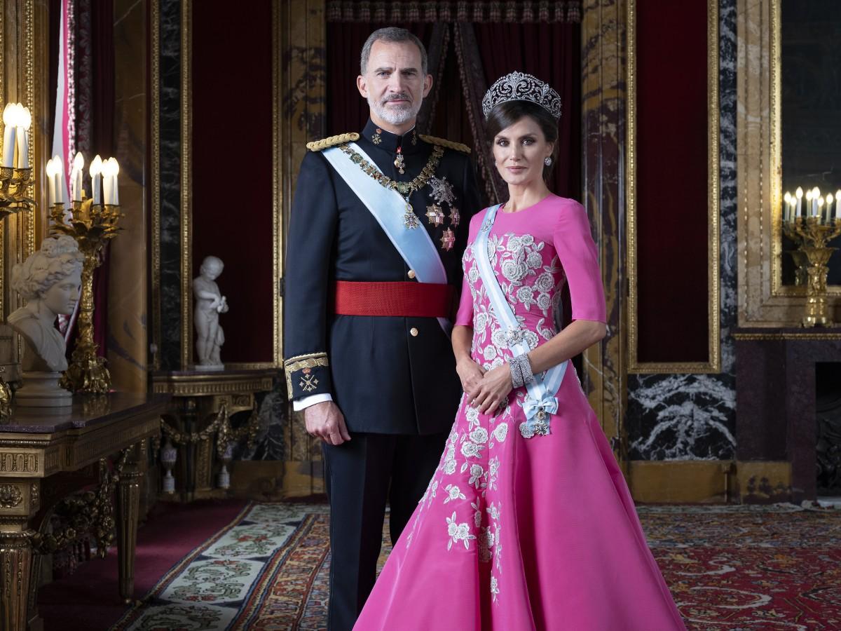 Le roi Felipe VI et la reine Letizia