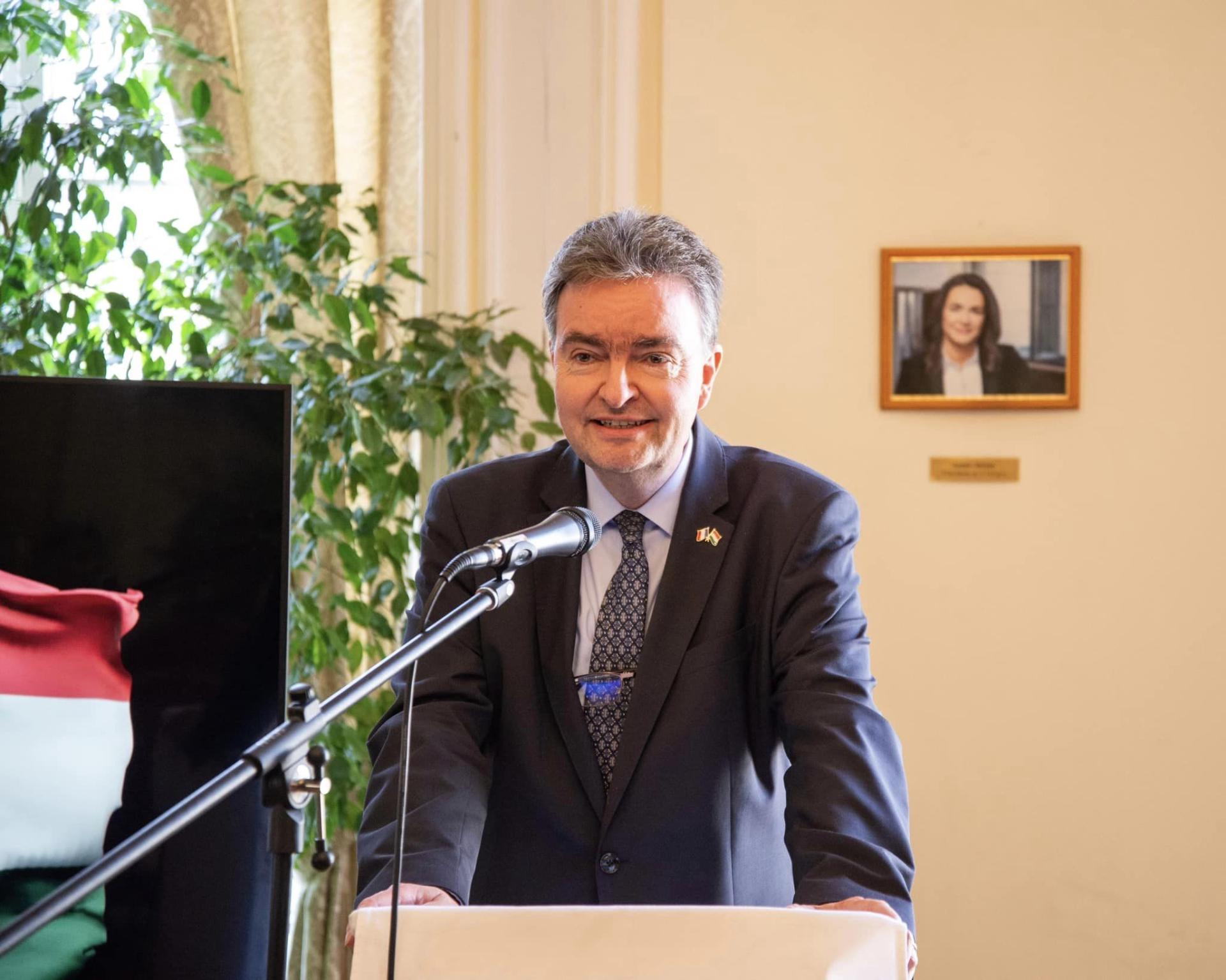 Georg de Habsbourg-Lorraine, ambassadeur de Hongrie @Photo Ambassade de Hongrie/Facebook