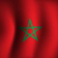 4999245 maroc drapeau fond agitant 3d national independence day banner wallpaper vectoriel