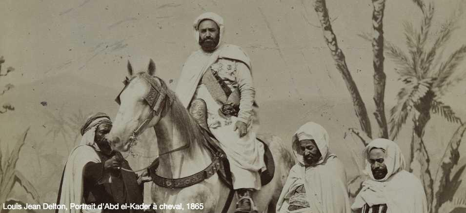 Abd el Kader à cheval