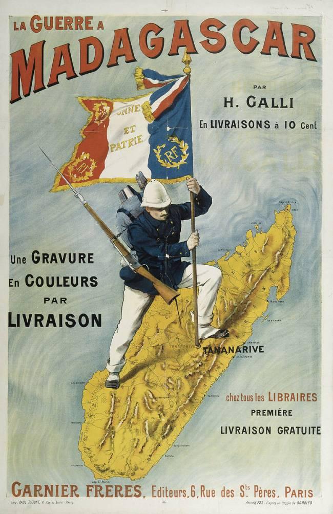 Affiche publicitaire coloniale