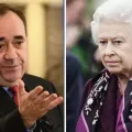 Alex Salmond et la reine Elizabeth II