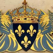 Blason du comte de Paris au château d'Amboise