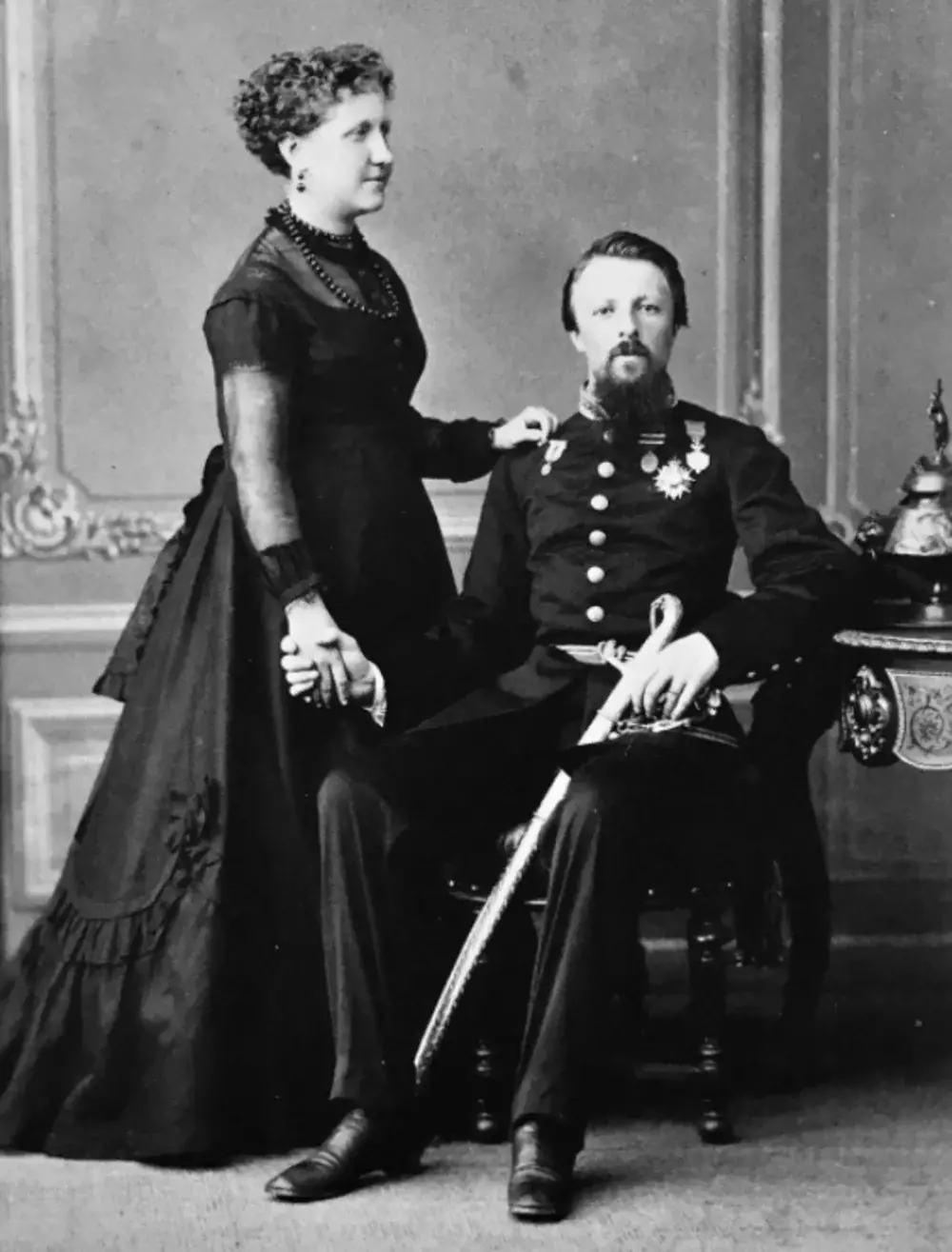 Isabelle de Bragance et Gaston d'Orléans