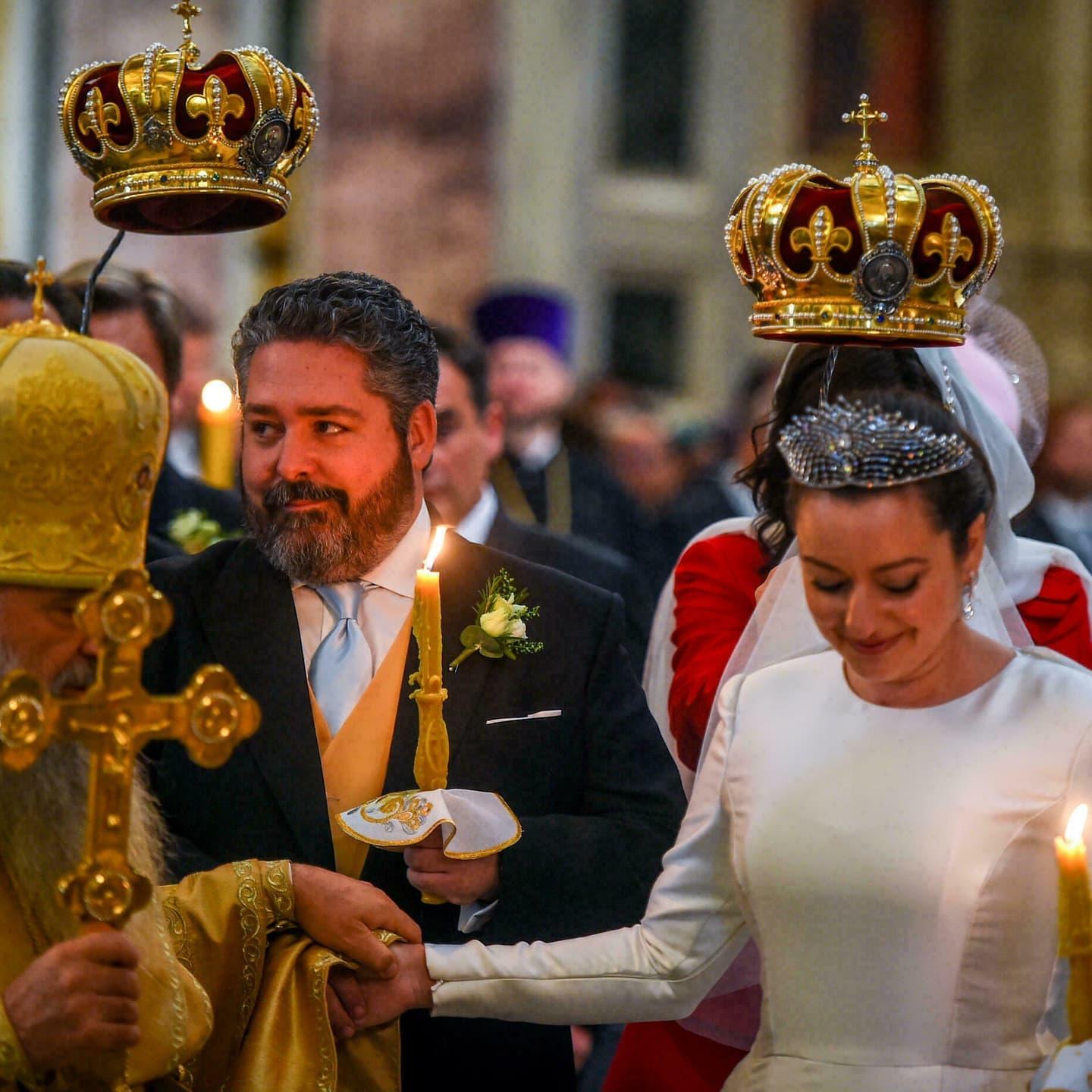 Mariage religieux du grand-duc Georges Romanov et de Rebecca Bettarini @Charlesphilippedorléans