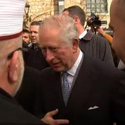 Charles iii en visite en palestine screenshot