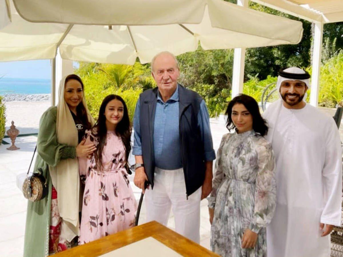 Juan Carlos à Abou Dhabi