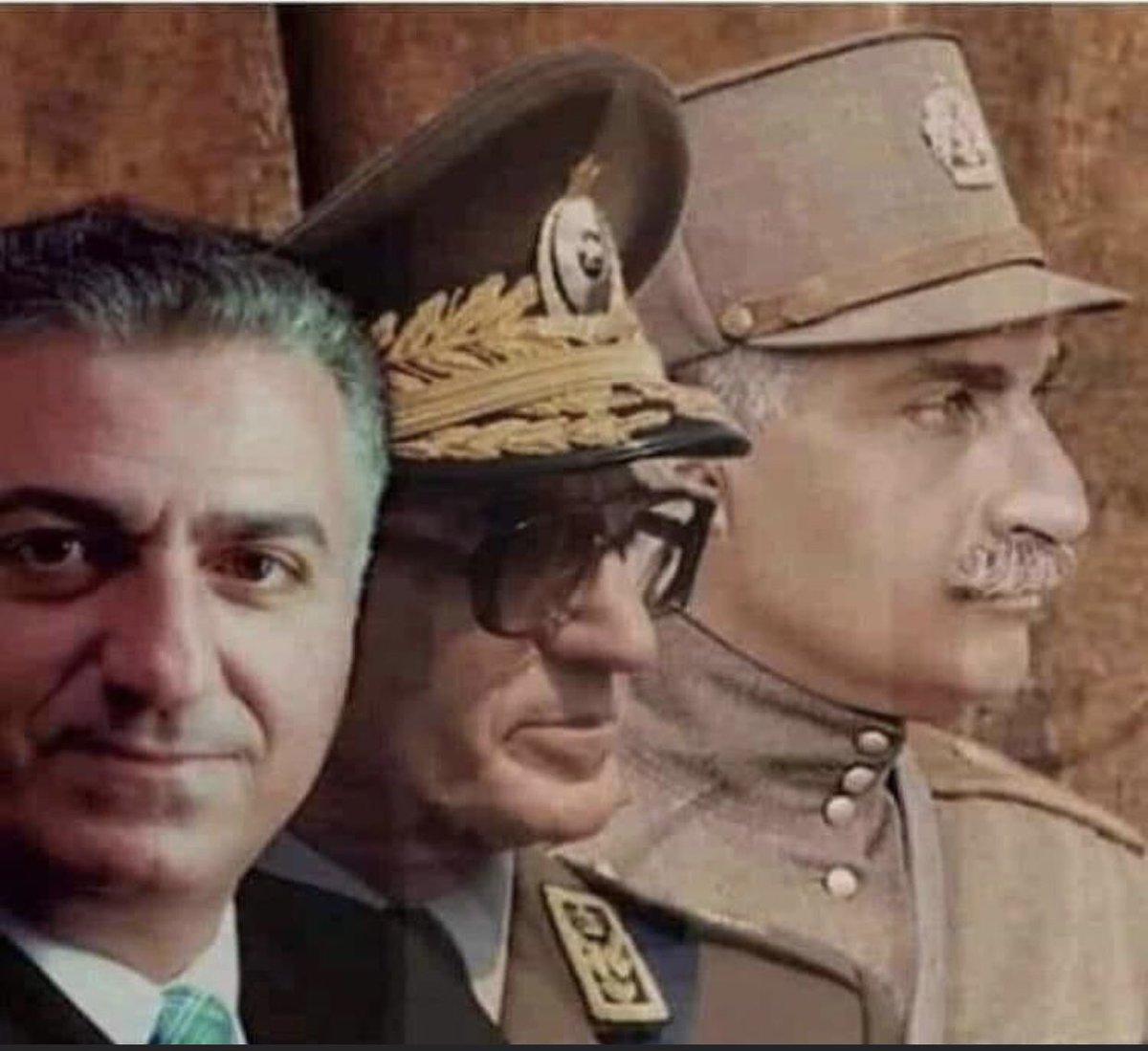 3 générations de Pahlavis