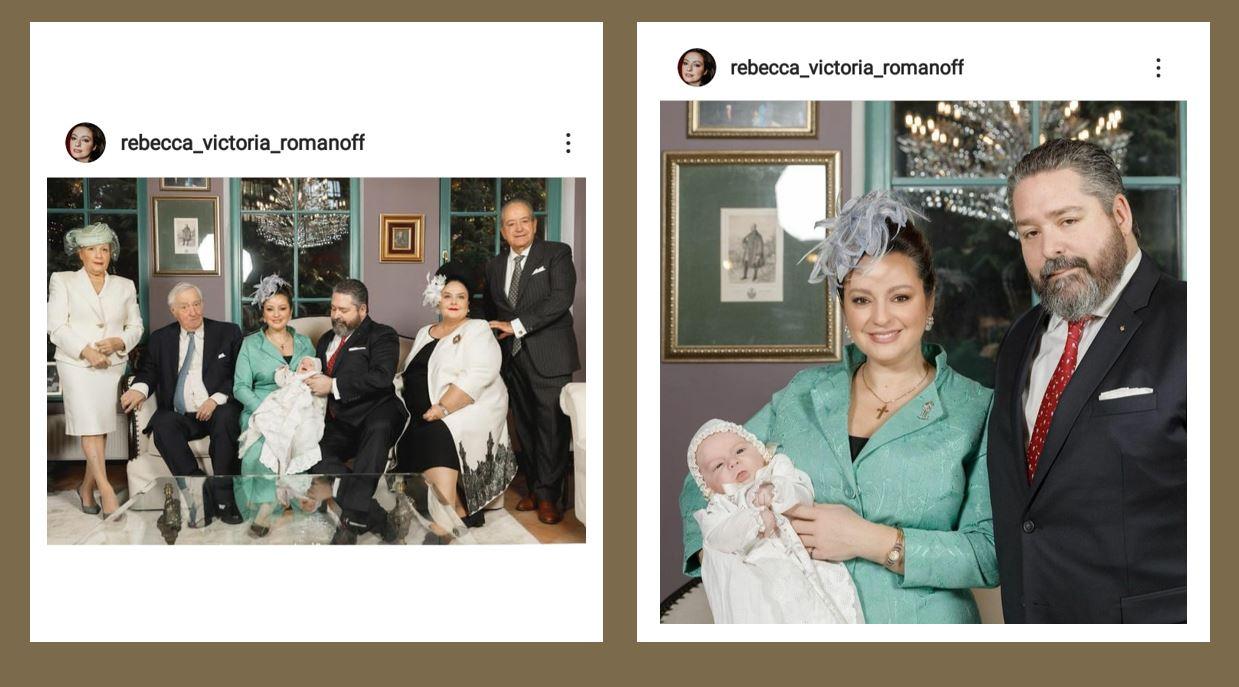 Famille de la princesse victoria et du grand duc georges romanov