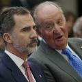 Felipe VI et Juan Carlos