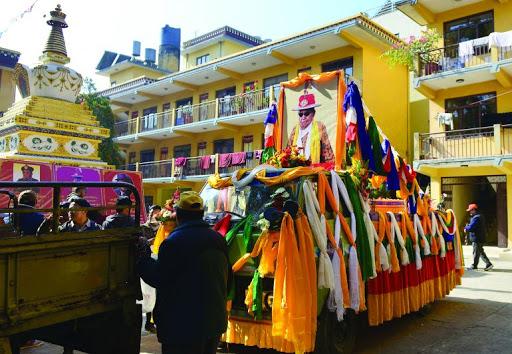 Funerailles de jigme dorje palbar bista