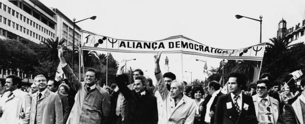 Goncalo ribeiro telles et le ppm membre de l alliance democratique