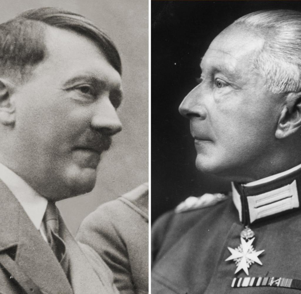 Hitler et le kronprinz guillaume