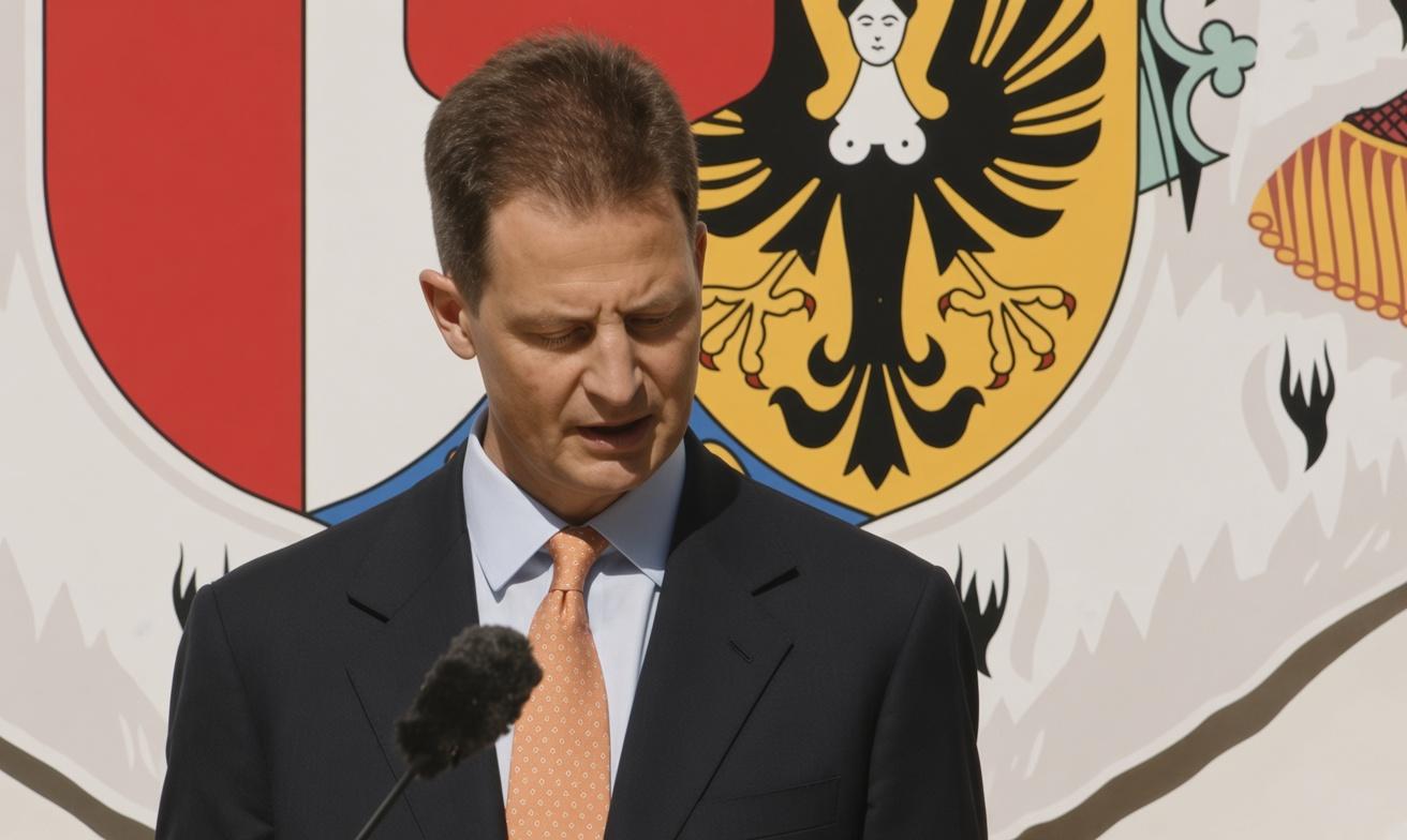 Alois du Liechtenstein lors de la fête nationale @youtube2025