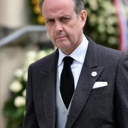 Jean orleans comte paris aux funerailles s a r grand duc jeana cathedrale notre dame luxembourg mai 2019