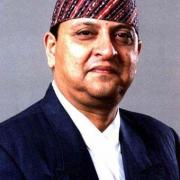 Le roi Gyanendra du Nepal