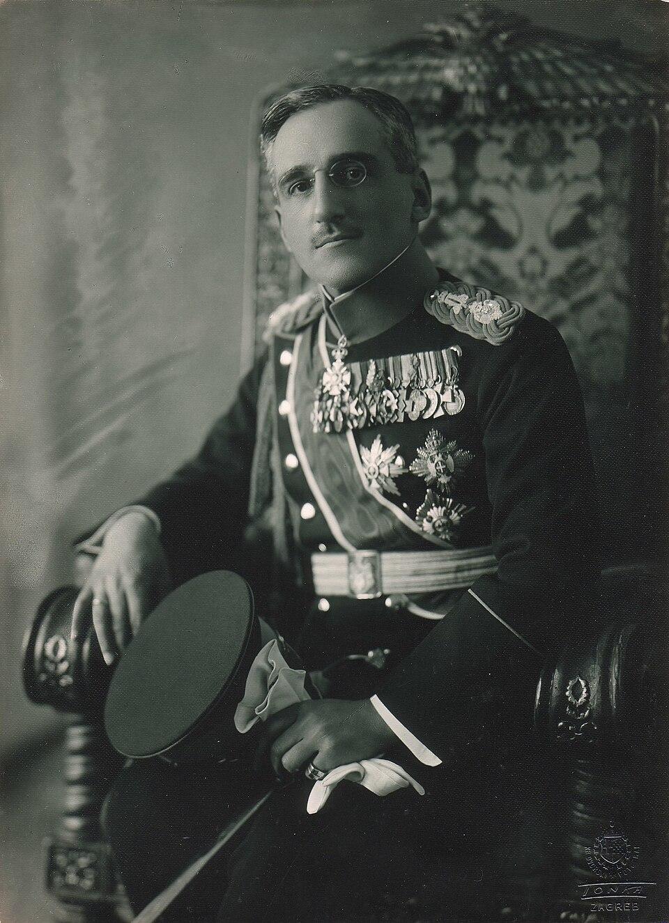 Le roi Alexandre Ier @wikicommons