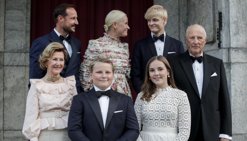 La famille royale de norvege