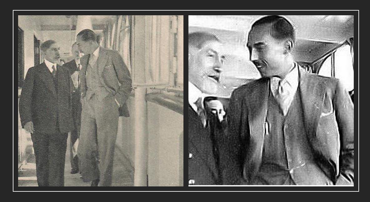 Le comte de Paris Henri d'Orléans et Charles Maurras @wikicommons