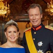 Le couple grand ducal de luxembourg photo facebook cour grand ducale