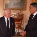 Le roi charles iii et le premier ministre holness youtube globalnews