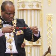 Le roi du swaziland Mswati III