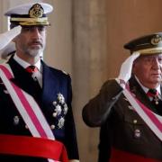 Le roi felipe vi et juan carlos ier afp