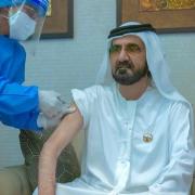 Le souverain de dubai se fait vacciner