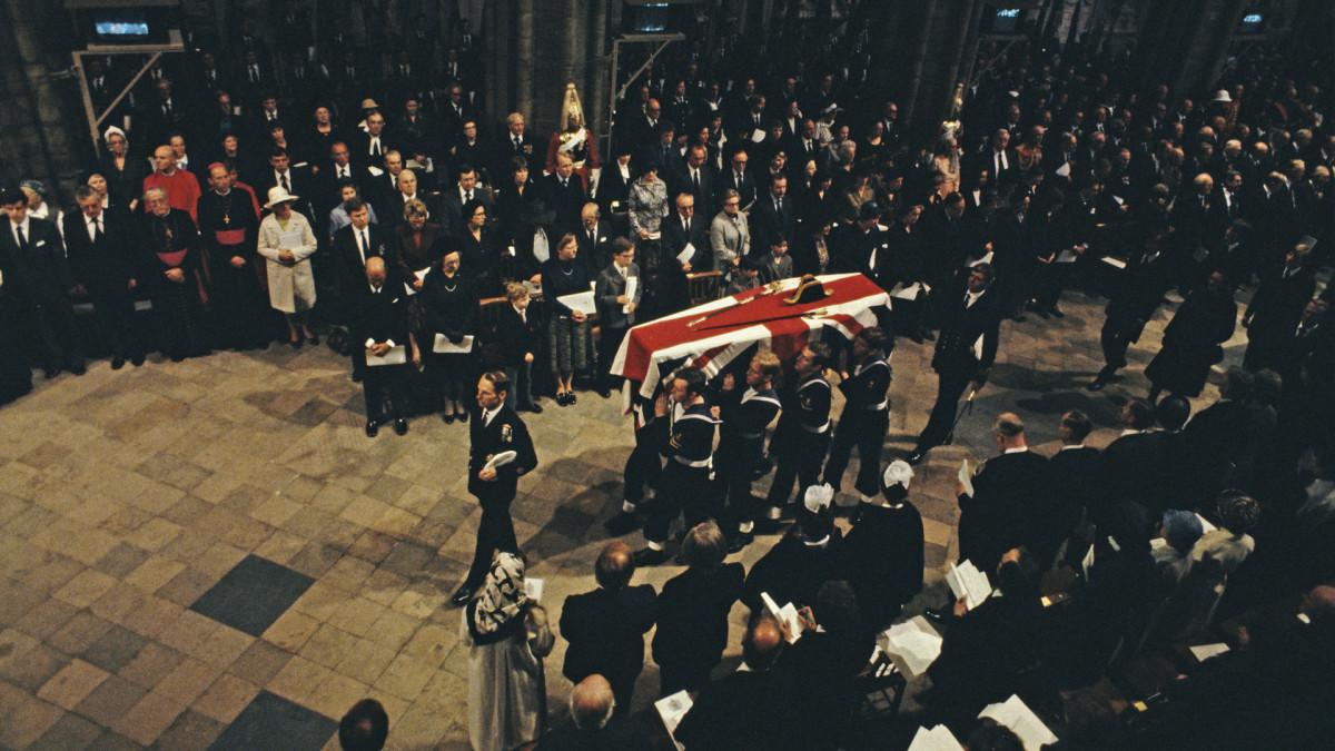 Funérailles de Lord Mountbatten Photo@gettyimages