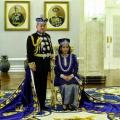 Couronnement du sultan de Johor en 2015