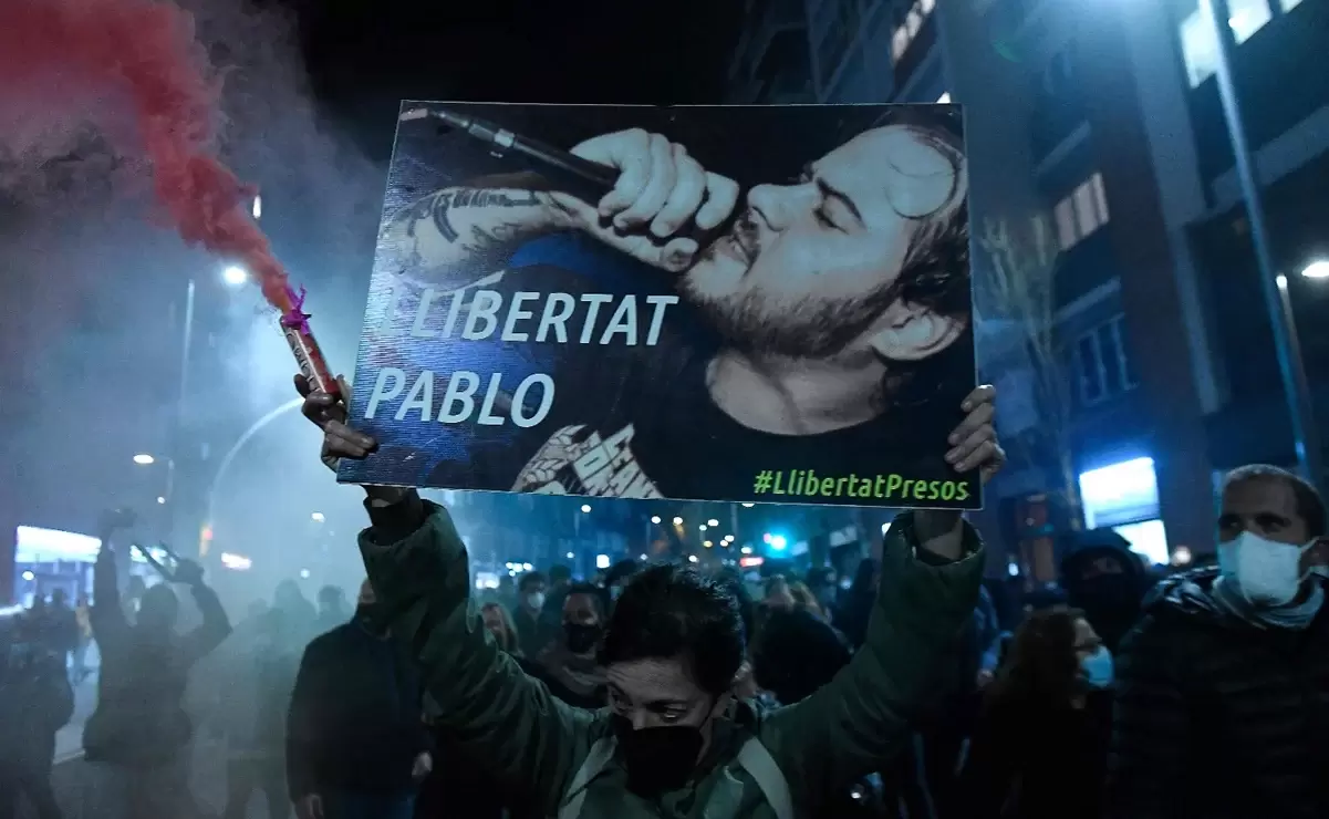 Manifestations en faveur de Pablo hasel