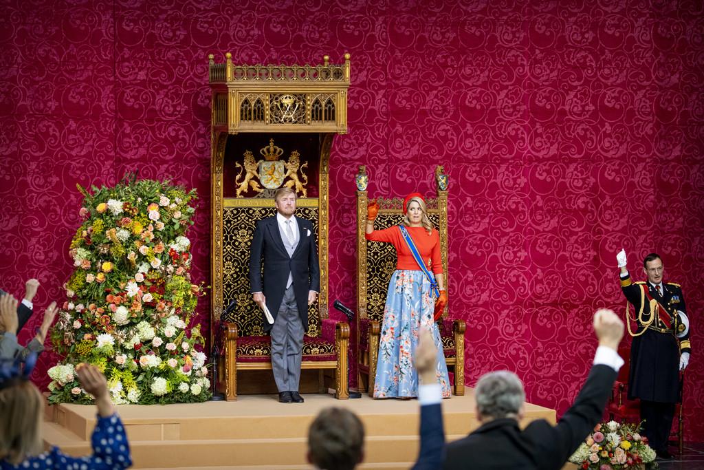 Le roi et la reine des Pays-Bas. photos@Patrickvankatwijk -getty images