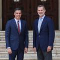 Pedro sanchez et felipe vi