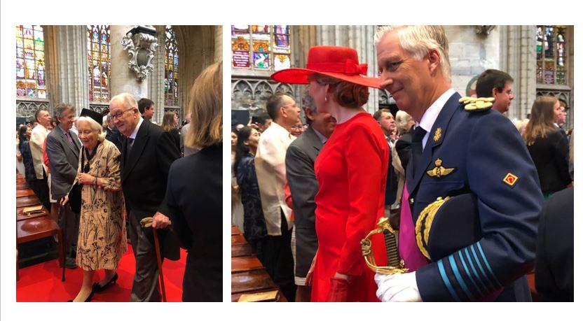 La reine Paola, le roi Albert II, la reine Mathilde, le roi Philippe @Antoine Borighem