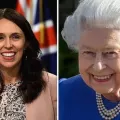 Jacinda Adern et Elizabeth II