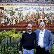 Recontre entre les descendants de cortes et de moctezuma ii