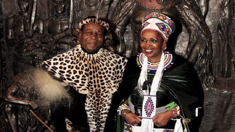 Shiyiwe Mantfombi Dlamini  et le roi Goodwill