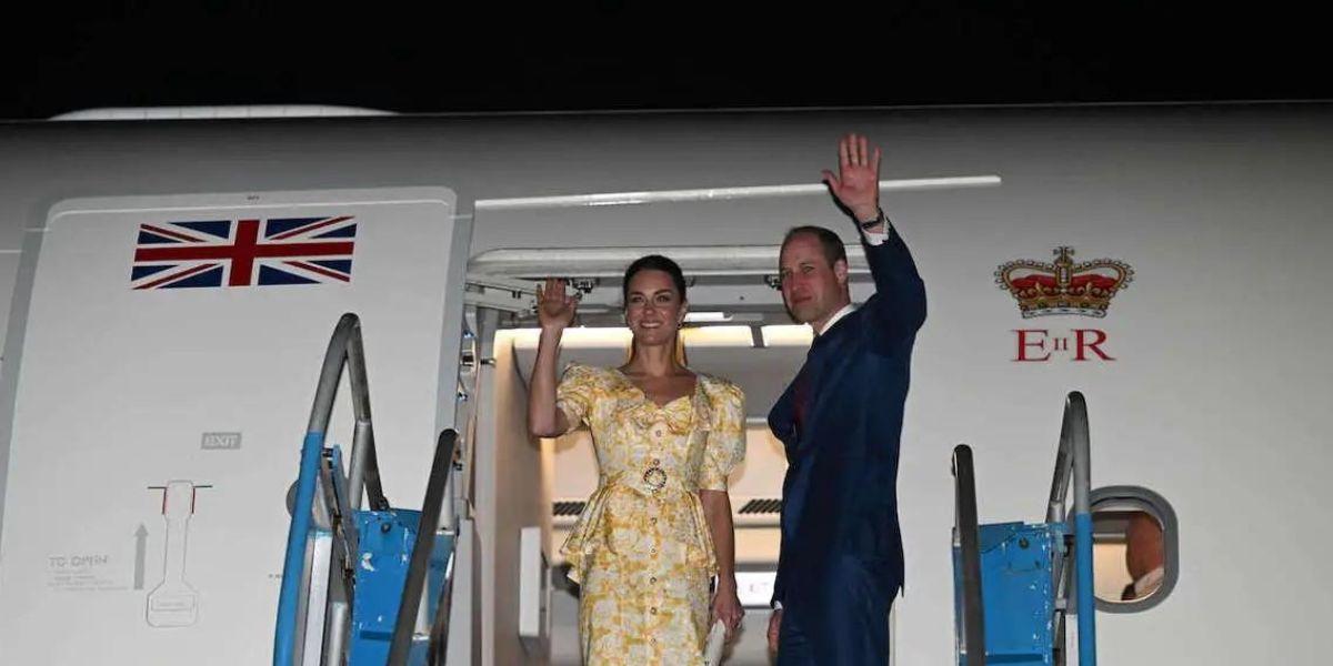 Le duc et la duchesse de Cambridge en Jamaïque