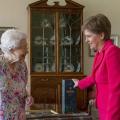 Elizabeth II et Nicola Sturgeon