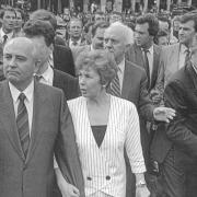 Gorbatchev en France @wikicommons