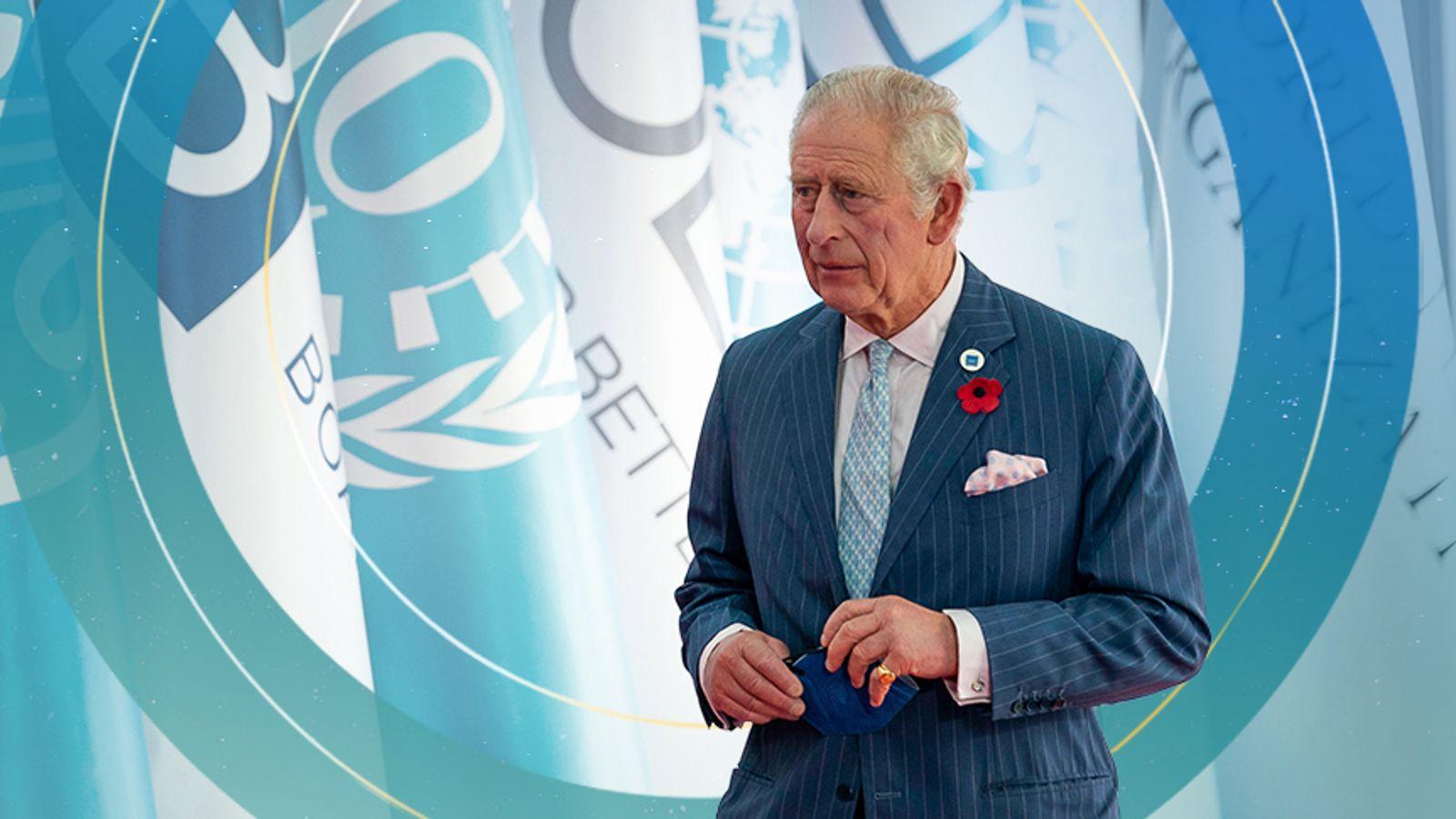 Prince Charles à la COP26 @Skynews
